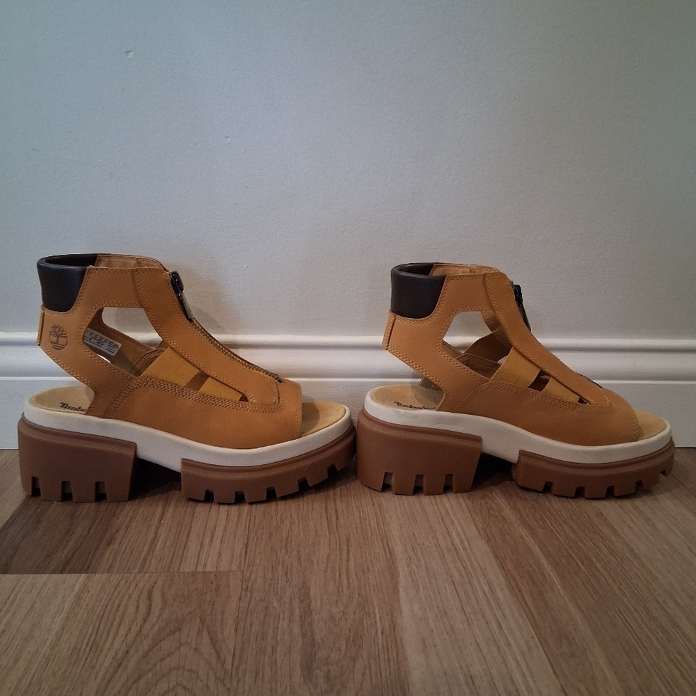 Timberland Women's Tan Open-Toe Sandals - Picture 3 of 5